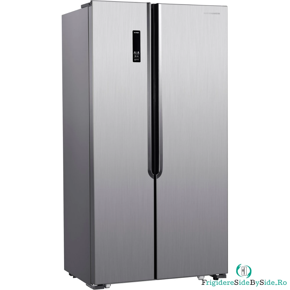 Side by Side Heinner HSBS-H517NFX+, No Frost, 517 l, Clasa A+