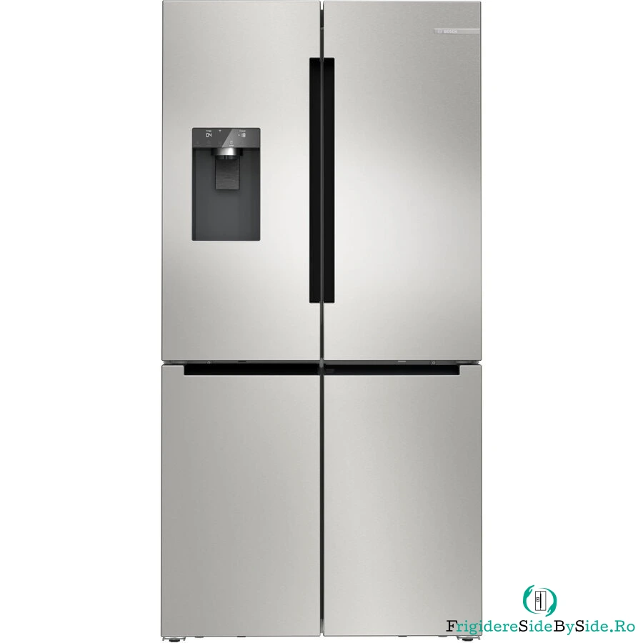 BOSCH Side by Side Bosch KFI96APEA, French Door, 574L, Clasa E, H 183 cm, inox periat