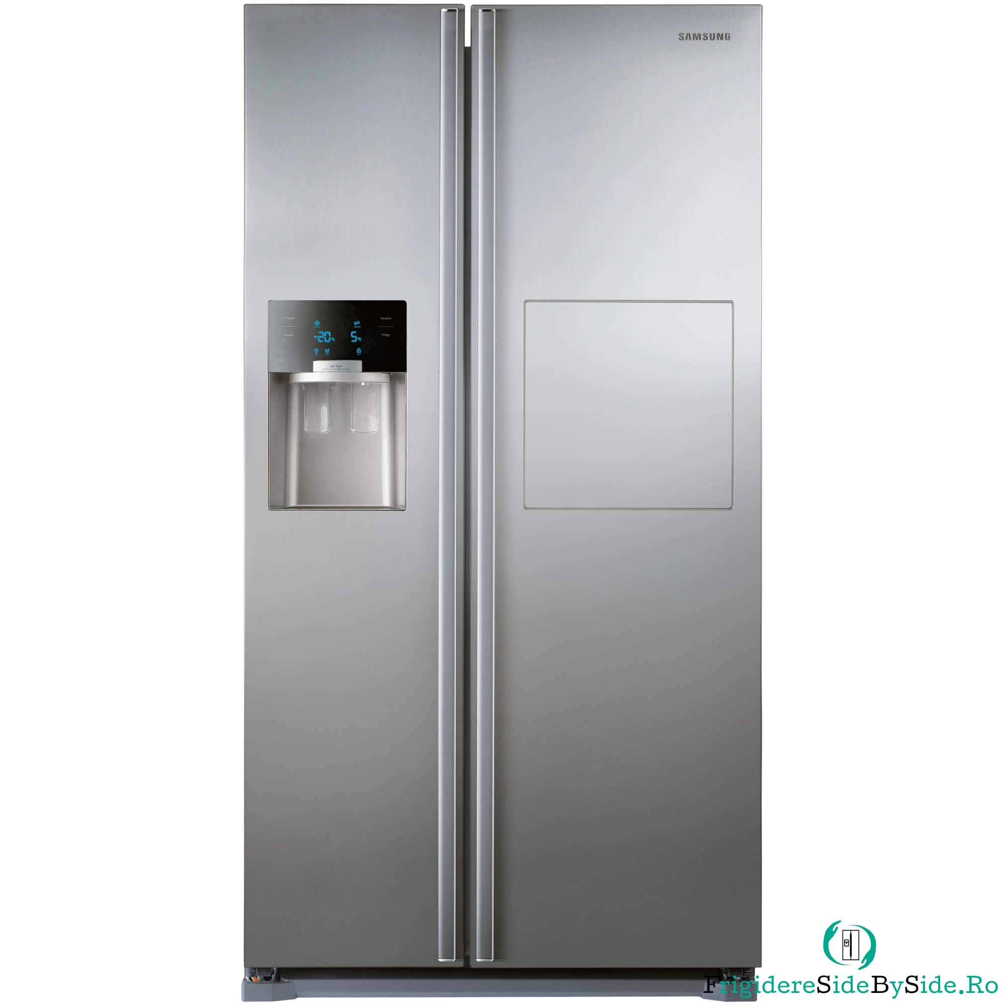 Side by side Samsung RS7577THCSP, 530 l, Clasa A+, Inox